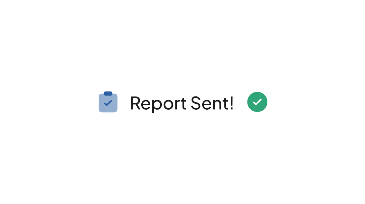 Report Sent