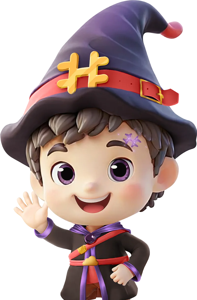 Hashy Mascot