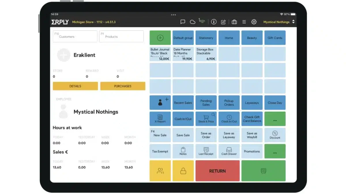 Nextar POS Software