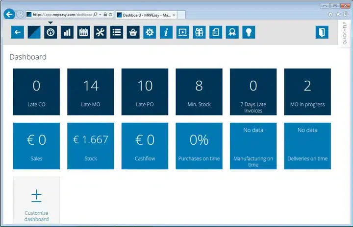 MRPEasy manufacturing inventory software