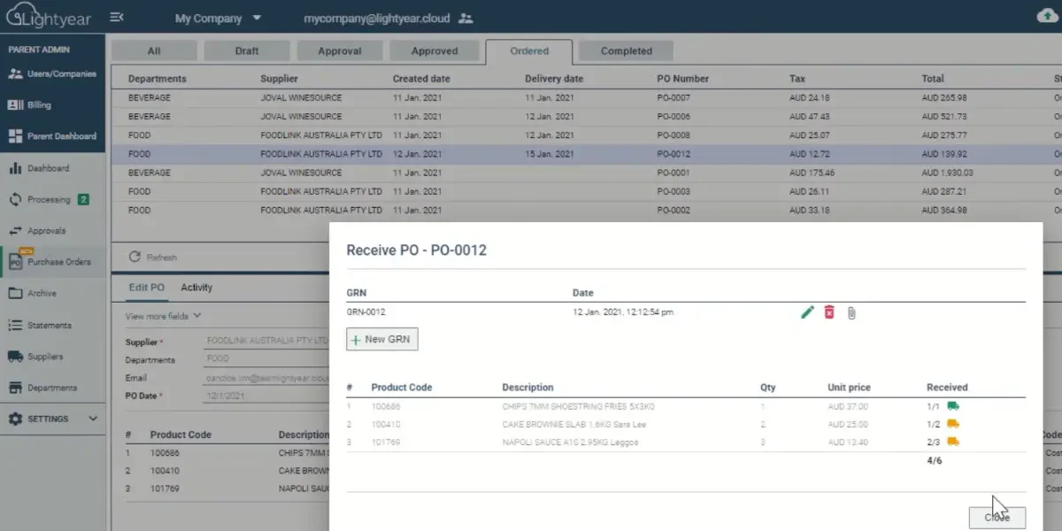Financial Workflow Automation
