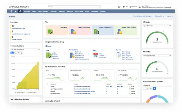 oracle erp software