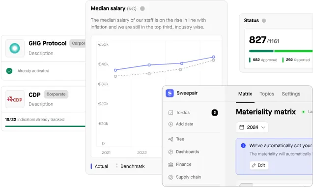 sweep carbon management software