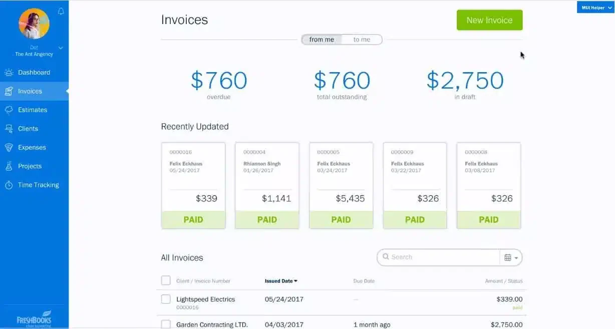 Freshbooks