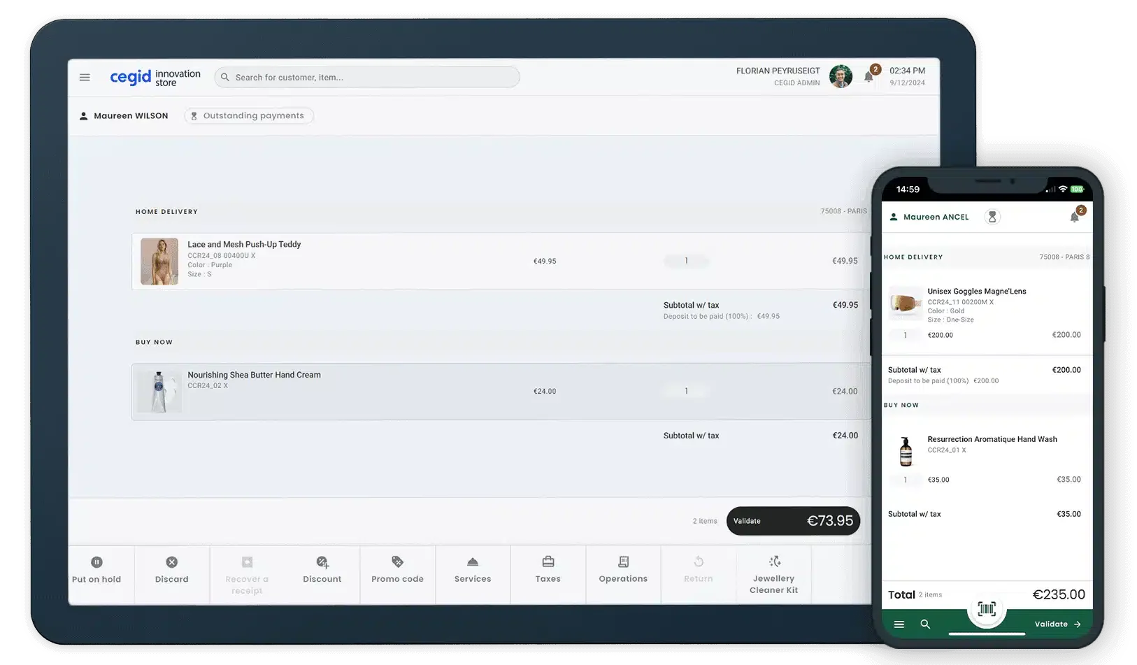 Cegid Retail POS Software