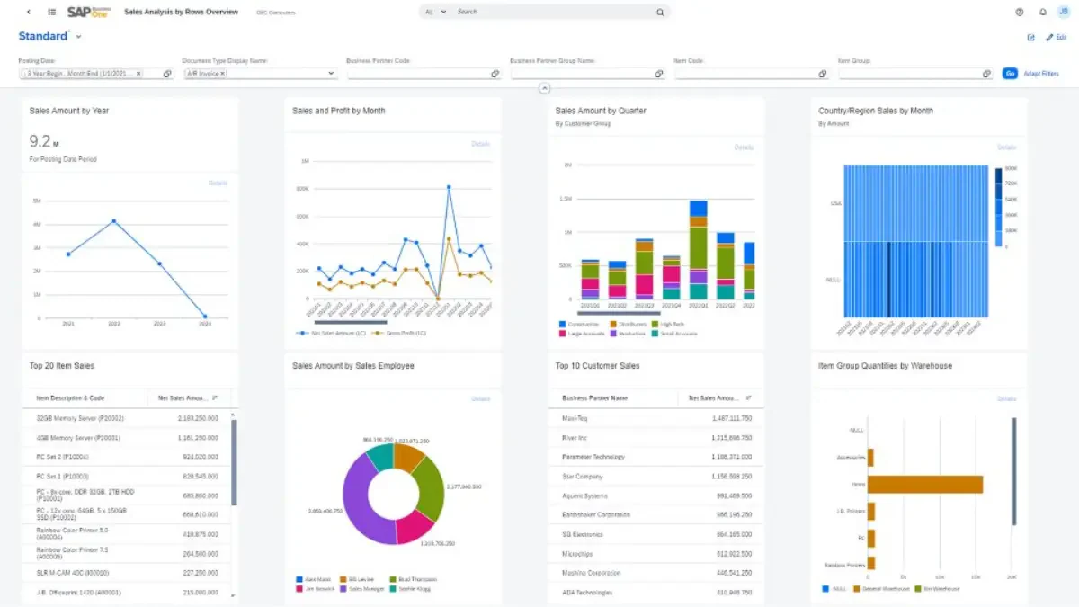 sap business one