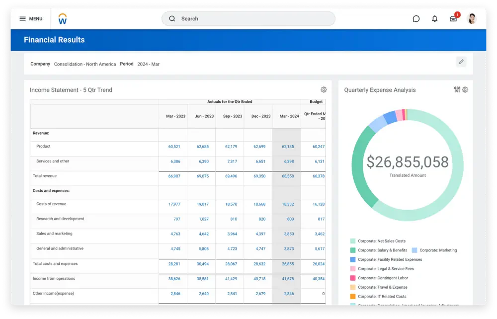 workday financial erp