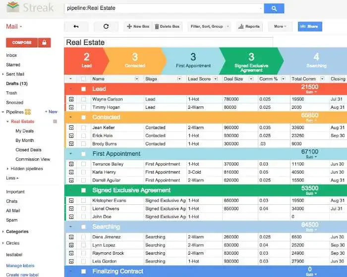 Streak CRM