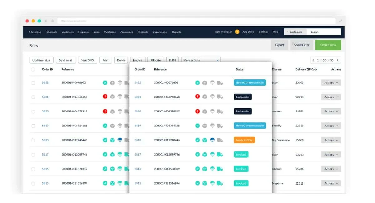 software erp brightpearl