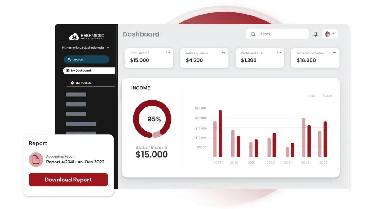 HashMicro Financial Reporting Software