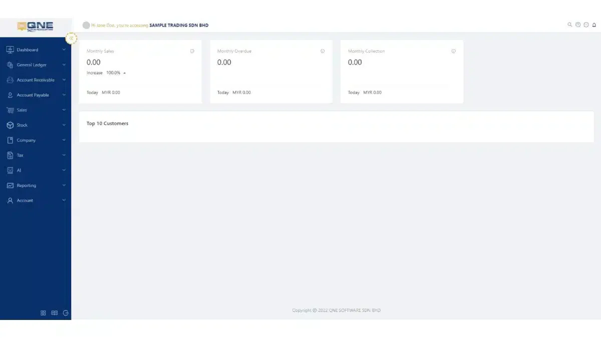 QNE mobile inventory tracking