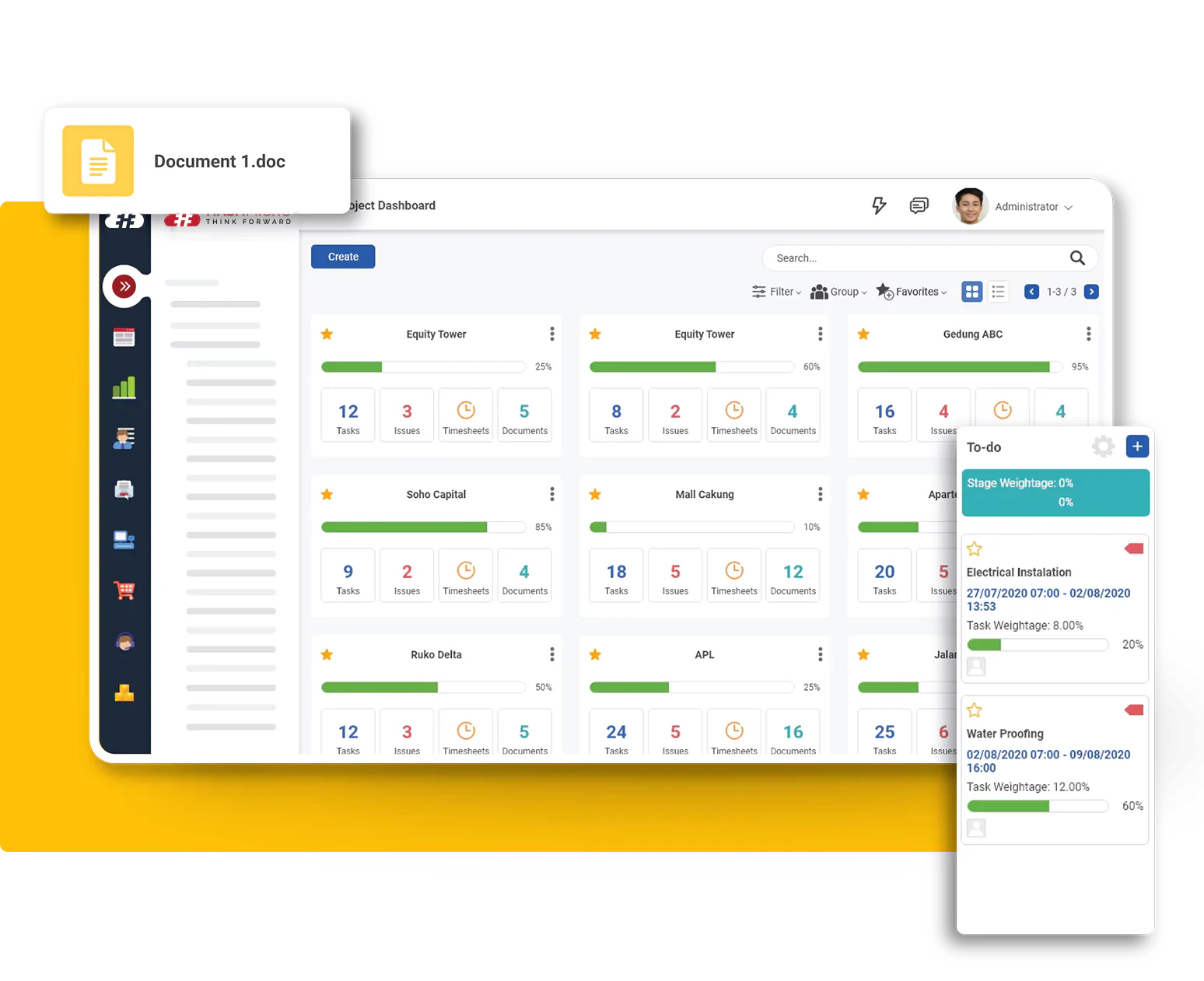 software konstruksi hashmicro