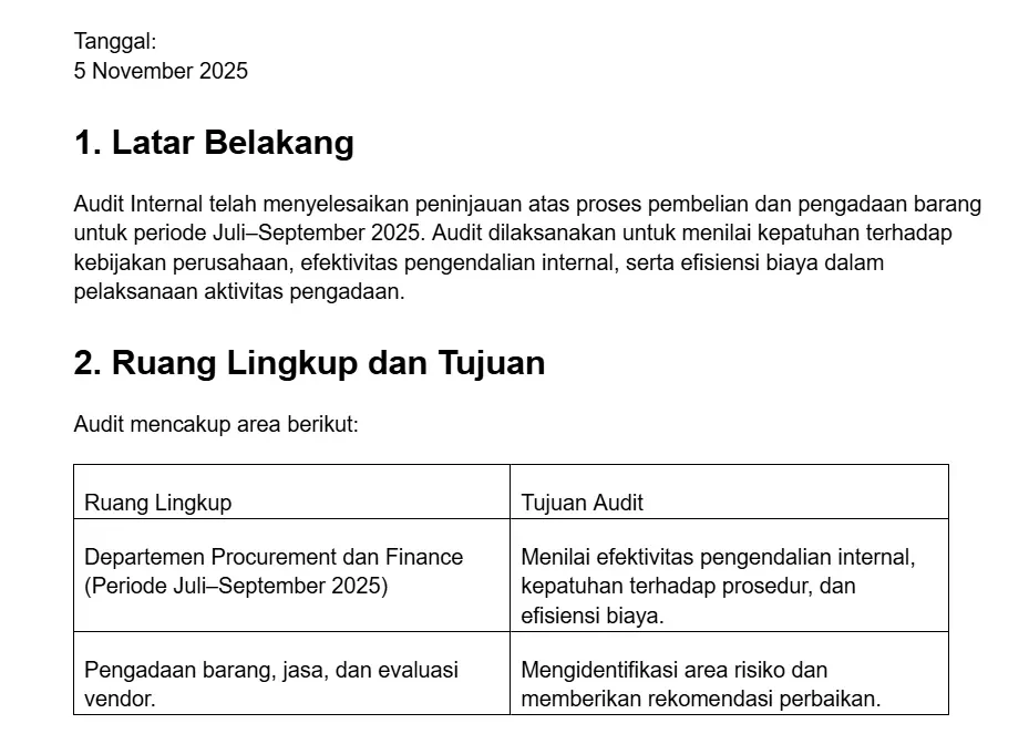 blog 1c3958f29011 contoh laporan audit internal 1