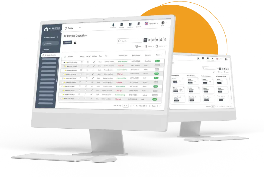 HashMicro Distribution Barcode Software