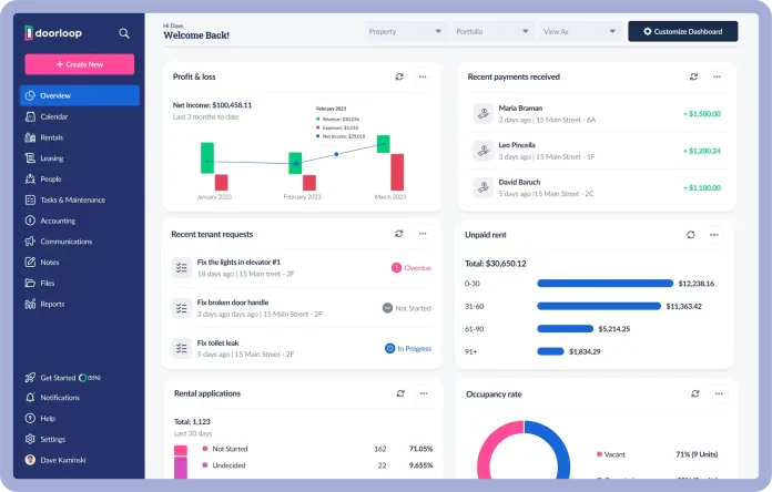 Doorlup property management software