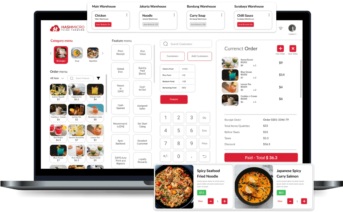 HashMicro's Retail POS Systems