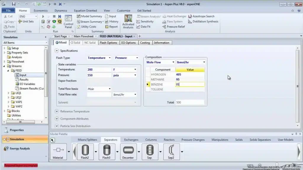 aspen plus chemical engineering software