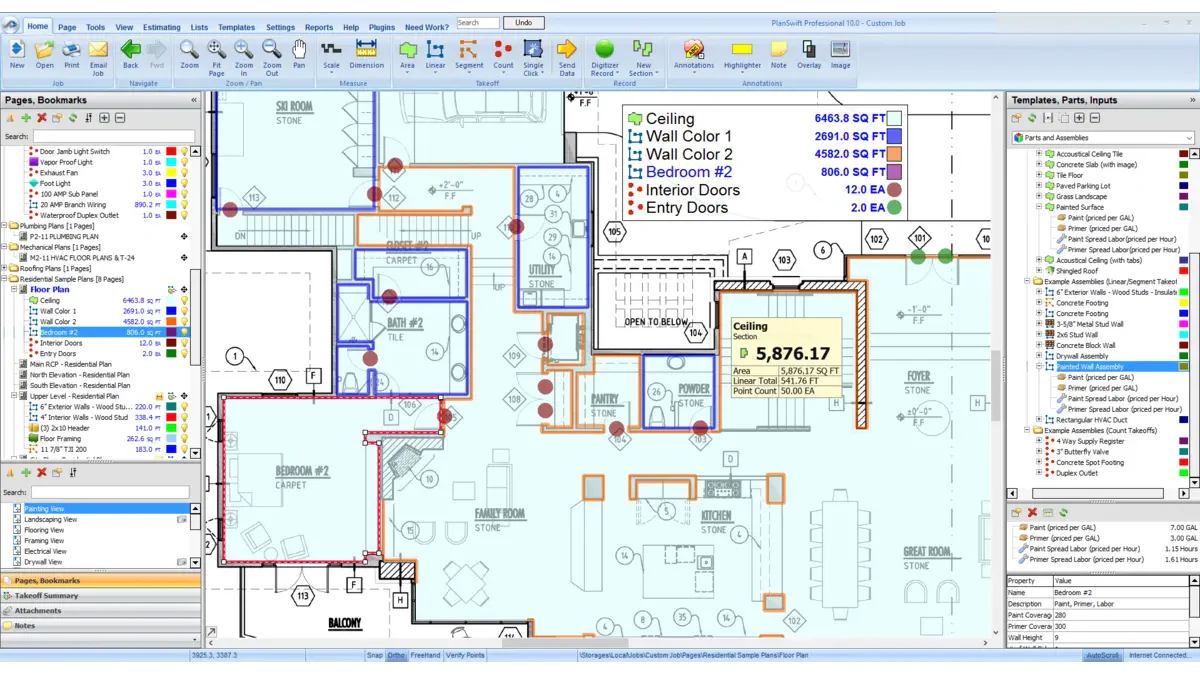 Planswift Construction Estimating Software