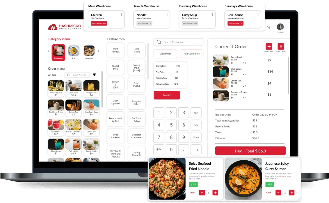 HashMicro Retail POS Software