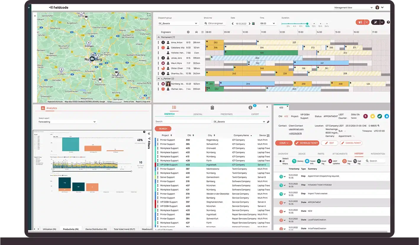 FieldCode Employee Attendance Management System