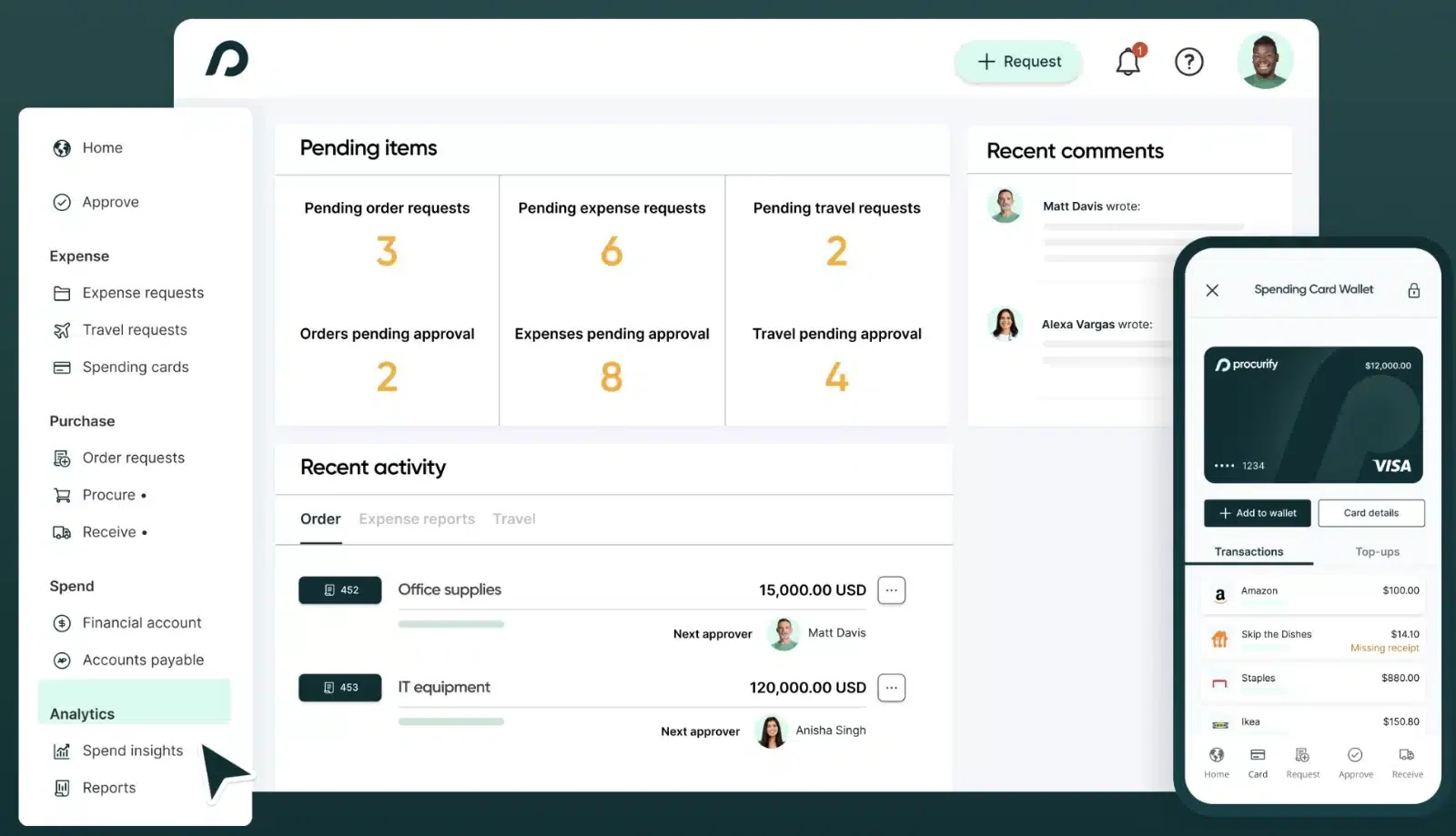 procurify procurement software