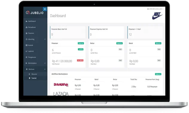 order Management software jubelio