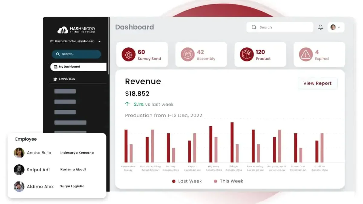 hashmicro dashboard