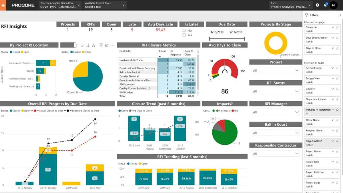 construction purchase order software