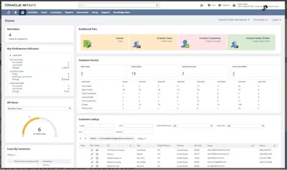 pipeline management software oracle netsuite