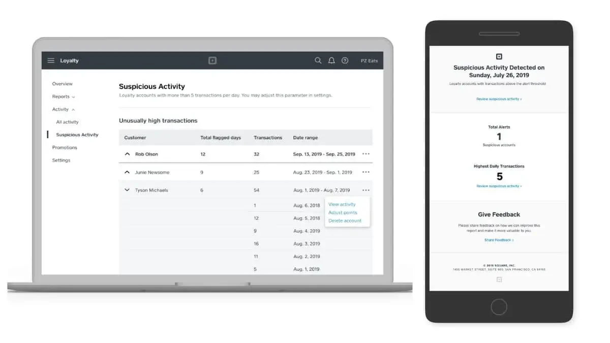 Square Loyalty Program Software