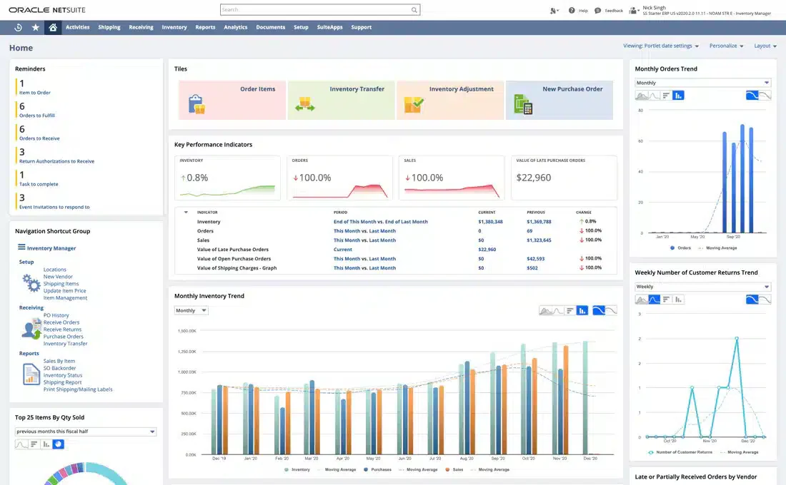  NetSuite Restaurant Inventory Software
