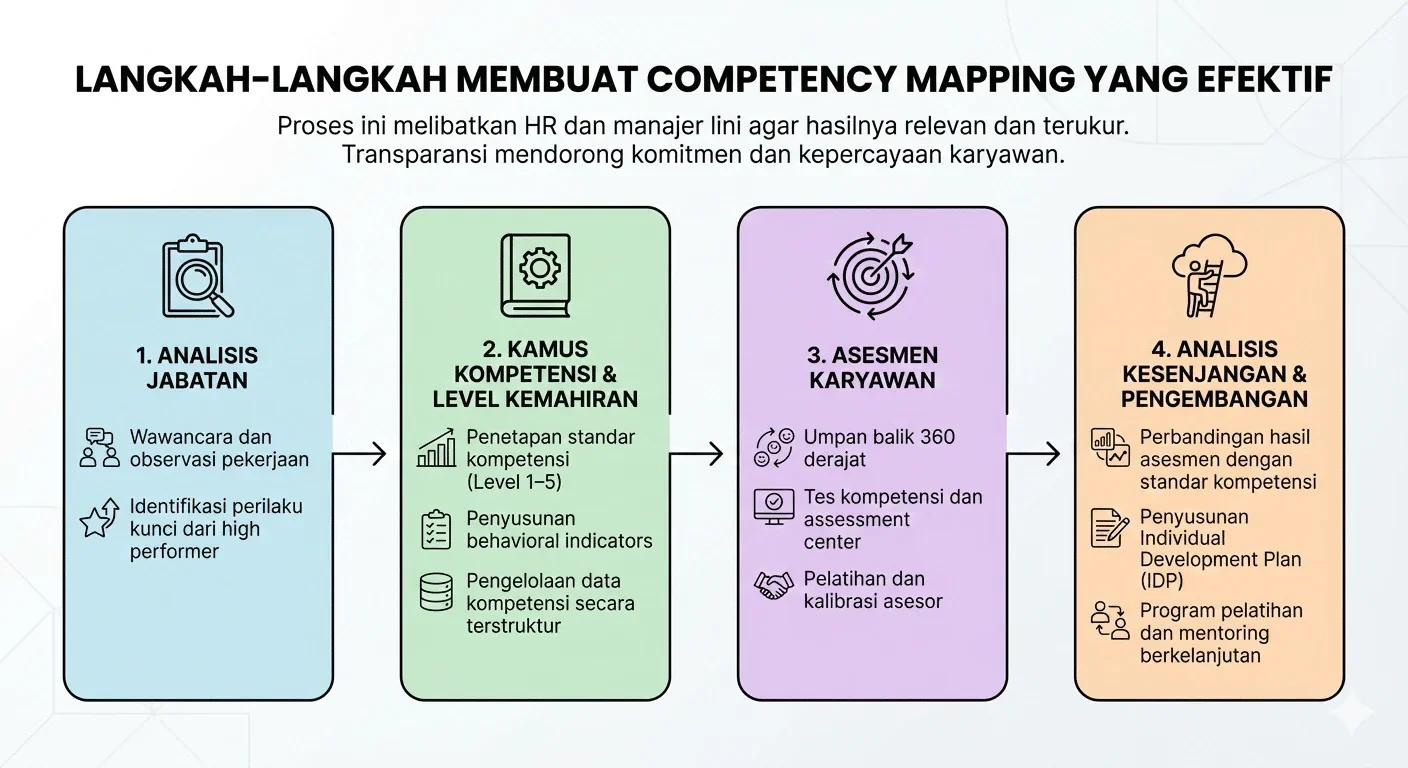 Langkah membuat competency mapping