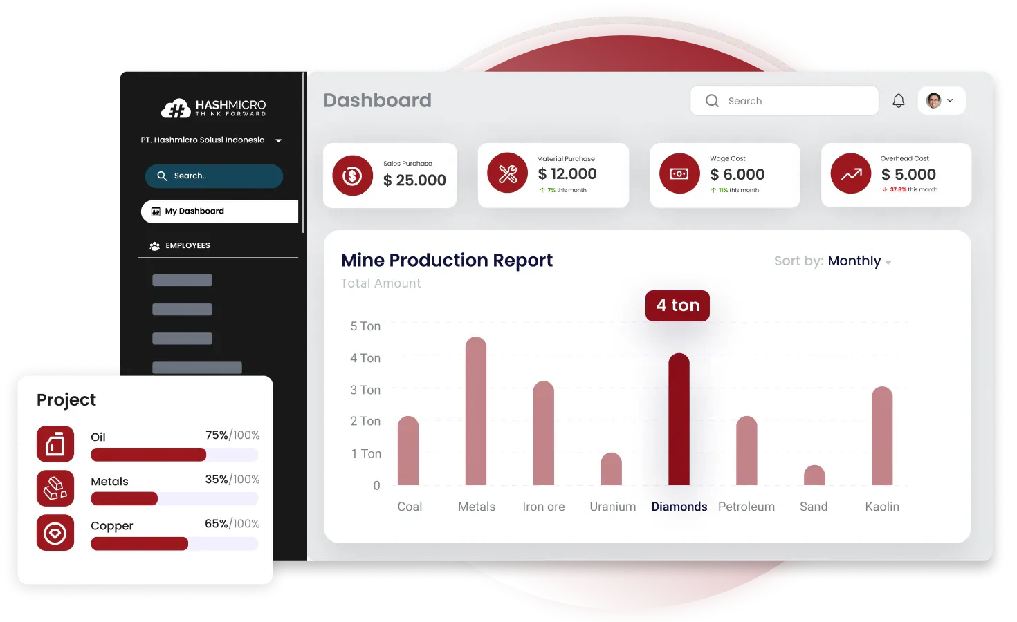 HashMicro Mining Industry Software