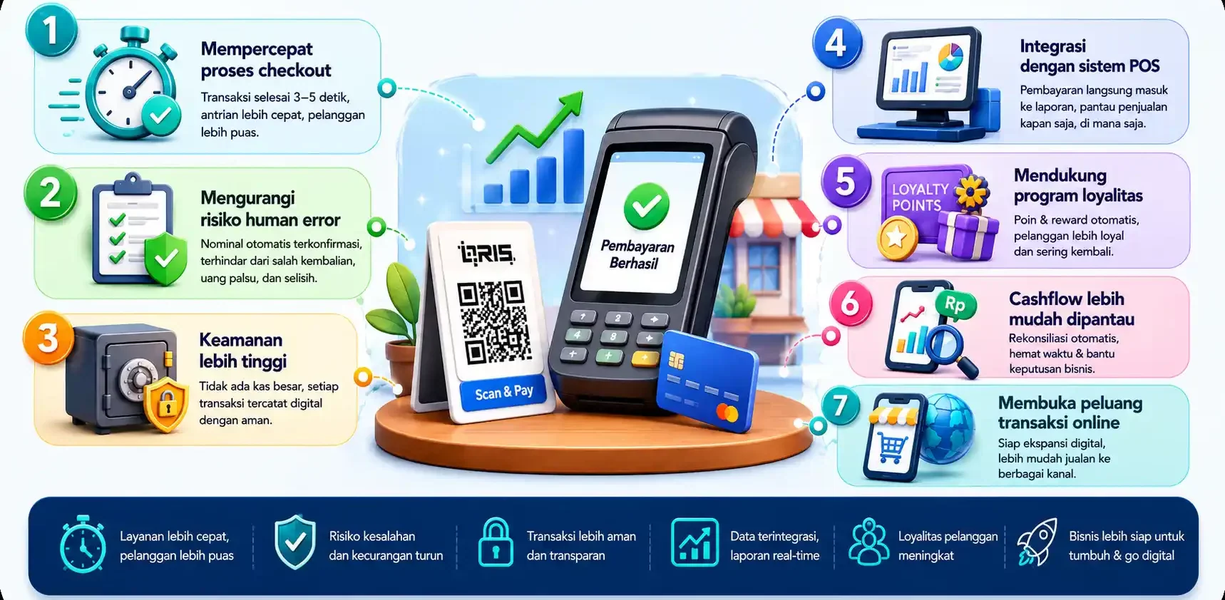 kuntungan transaksi cashless