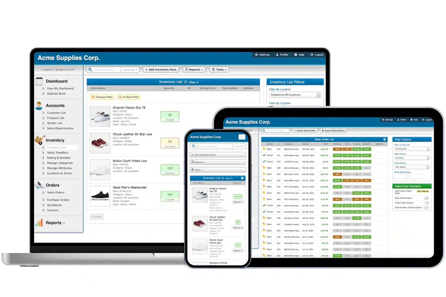 salesbinder Barcode Inventory Software