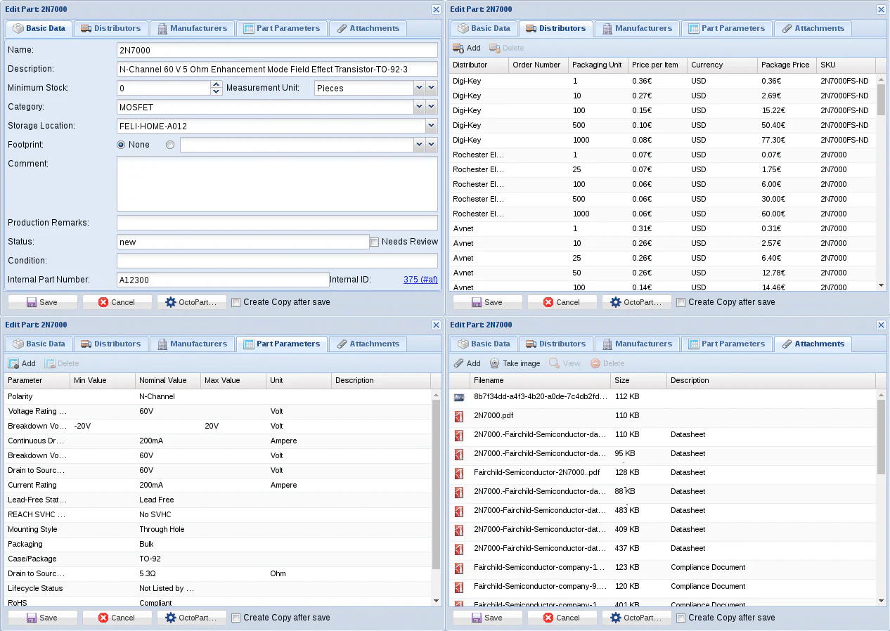 Partkeepr Retail Inventory Software