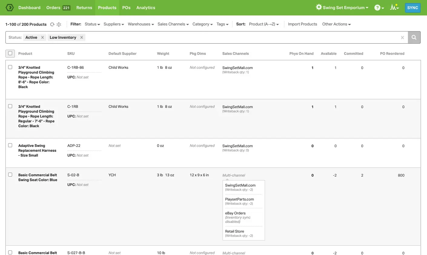 Ordoro Wholesale Inventory Software