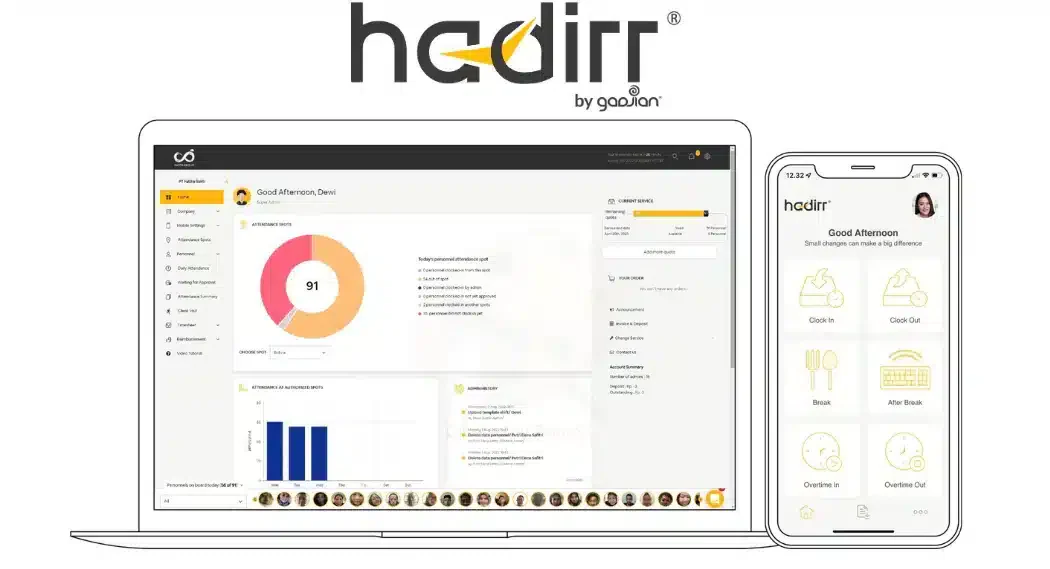 aplikasi pembuat jadwal shift Hadirr