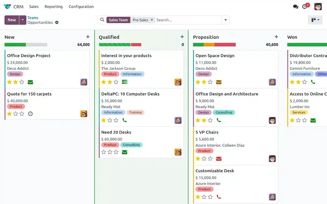 odoo crm