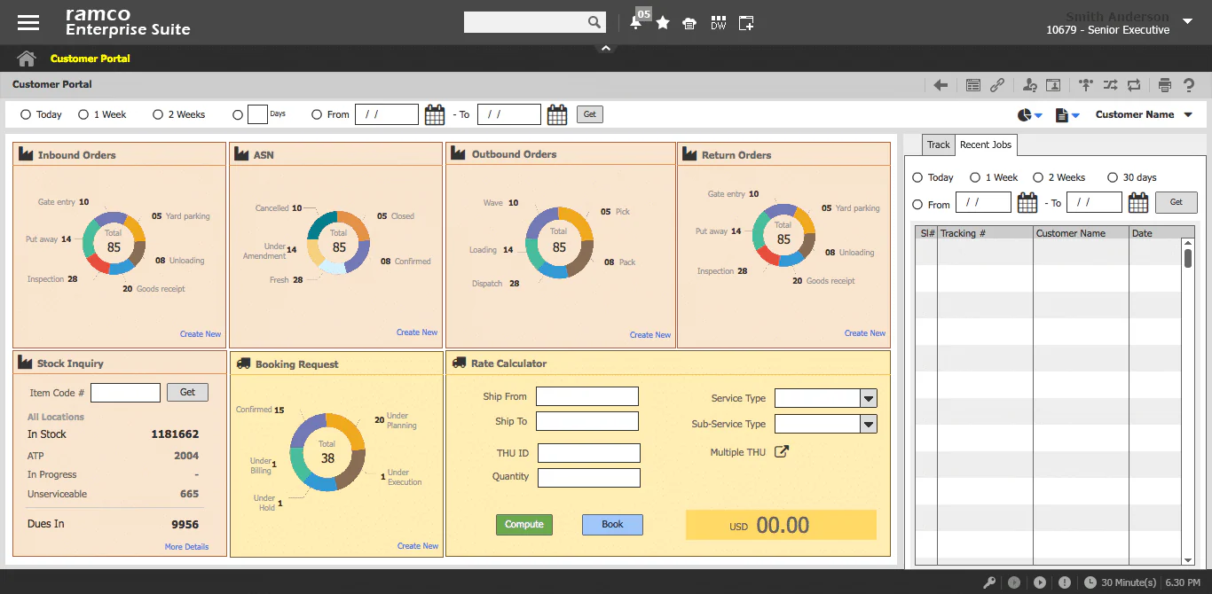 ramco erp for logistics