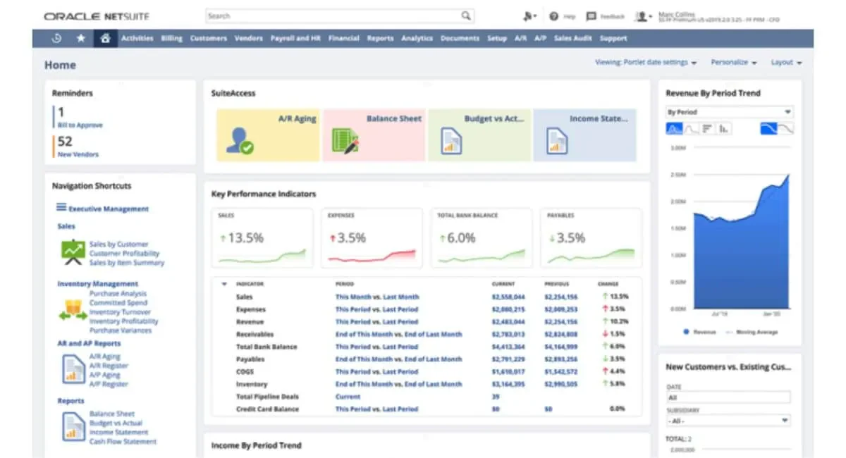 software erp oracle