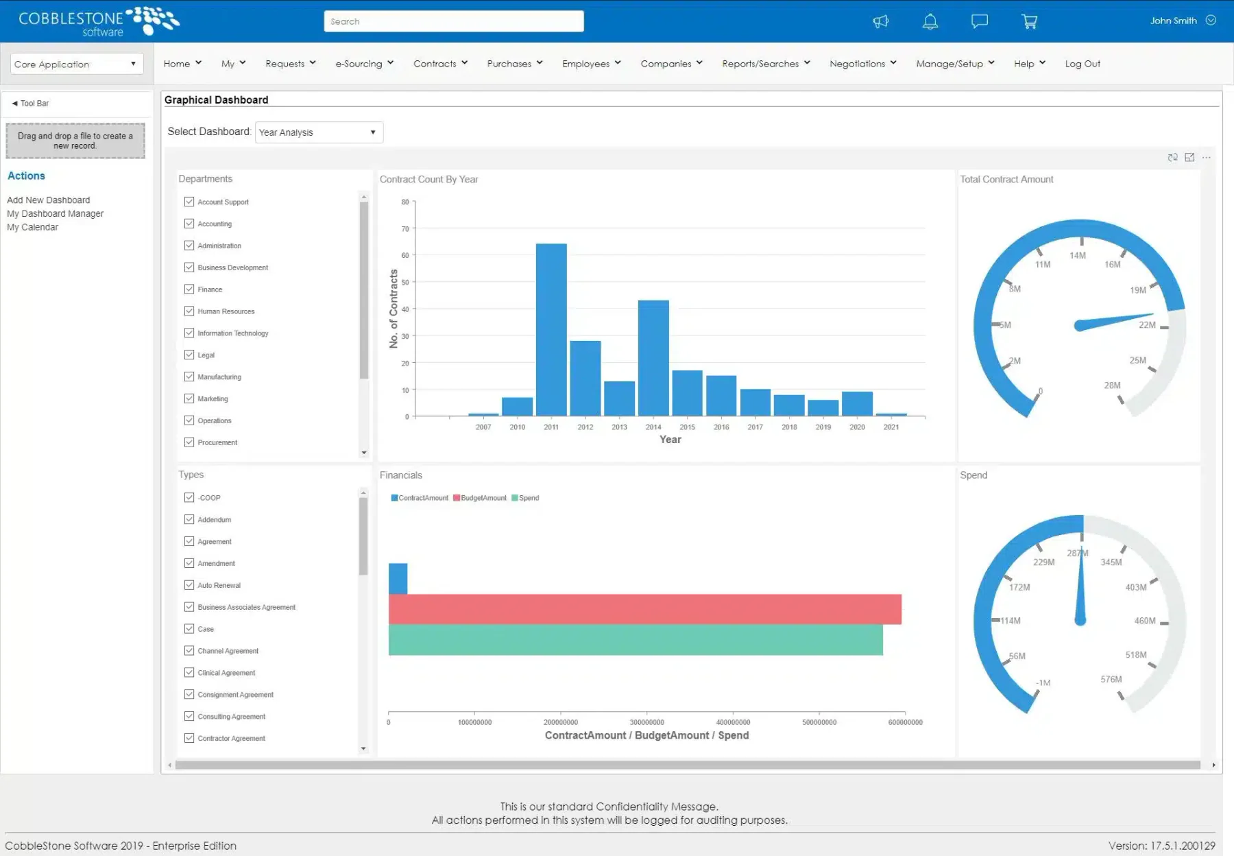 CobbleStone procurement management software