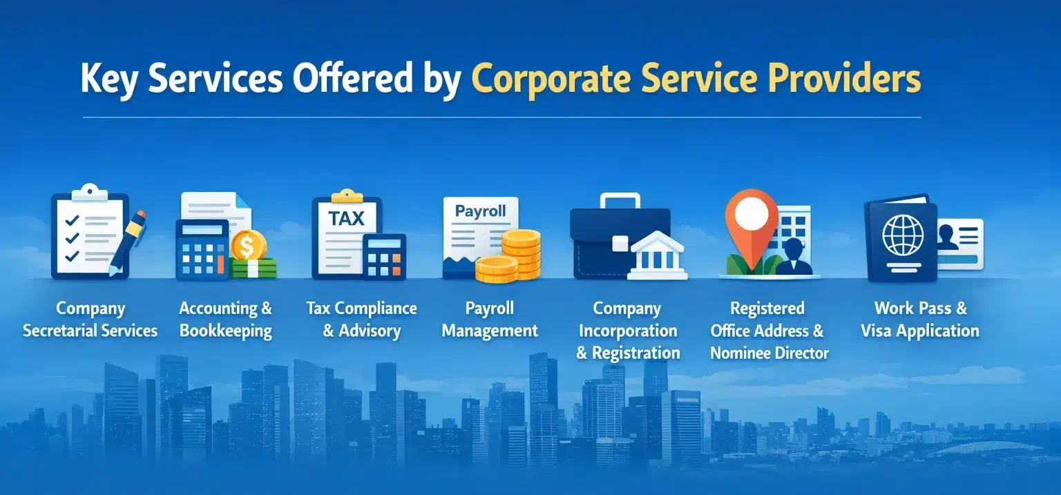 Key Services Offered by Corporate Service Providers