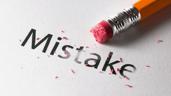 common mistakes