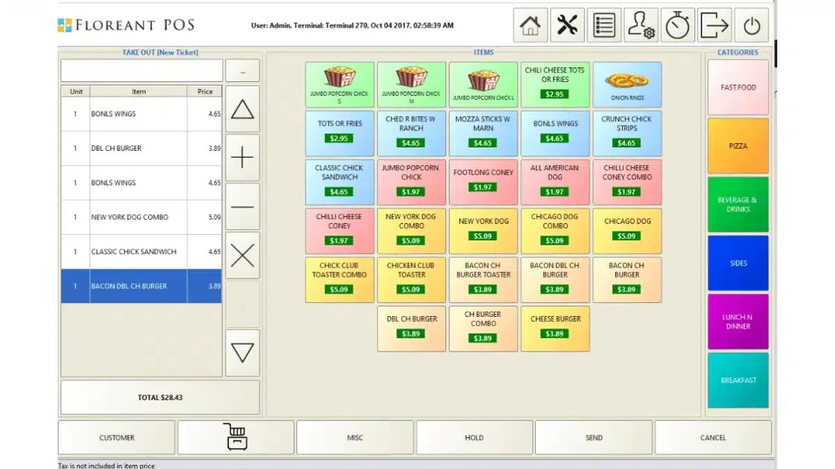 Program Kasir Minimarket Floreant