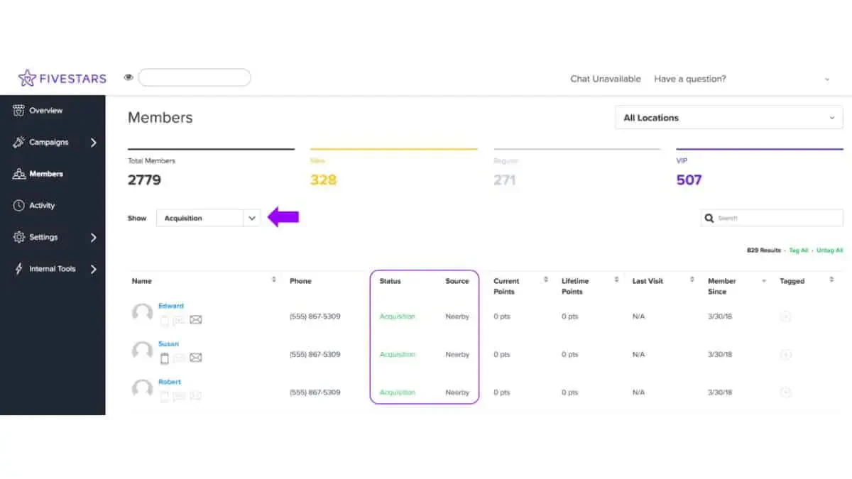 Fivestars Loyalty Program Software