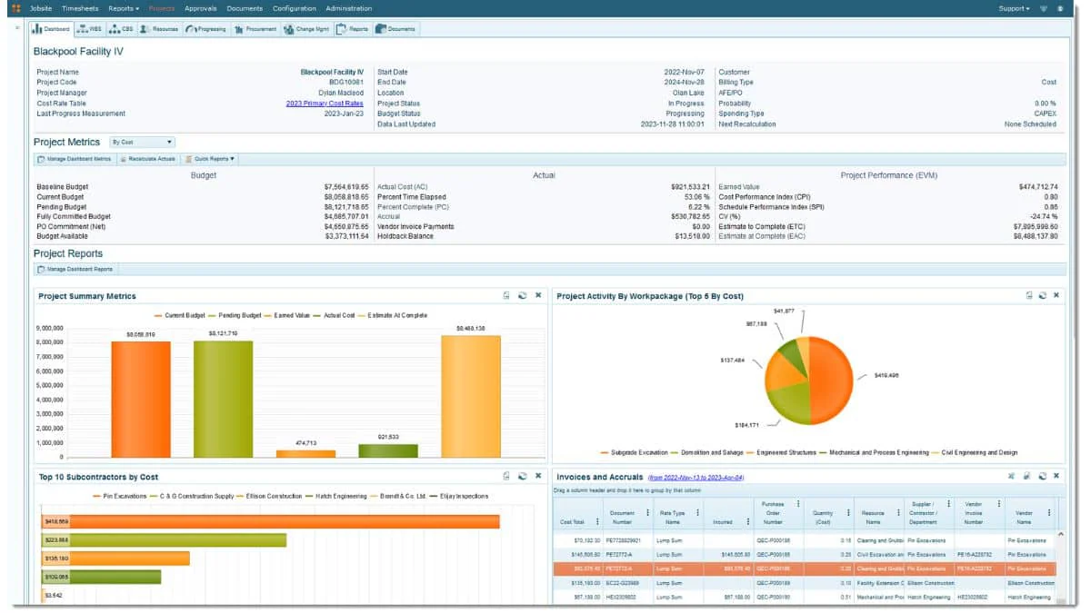 construction procurement software