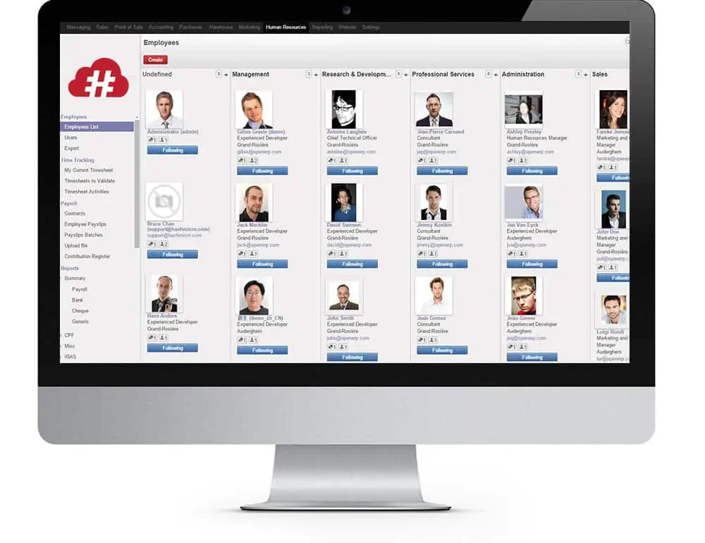 Software HRM HashMicro software HRM HashMicro