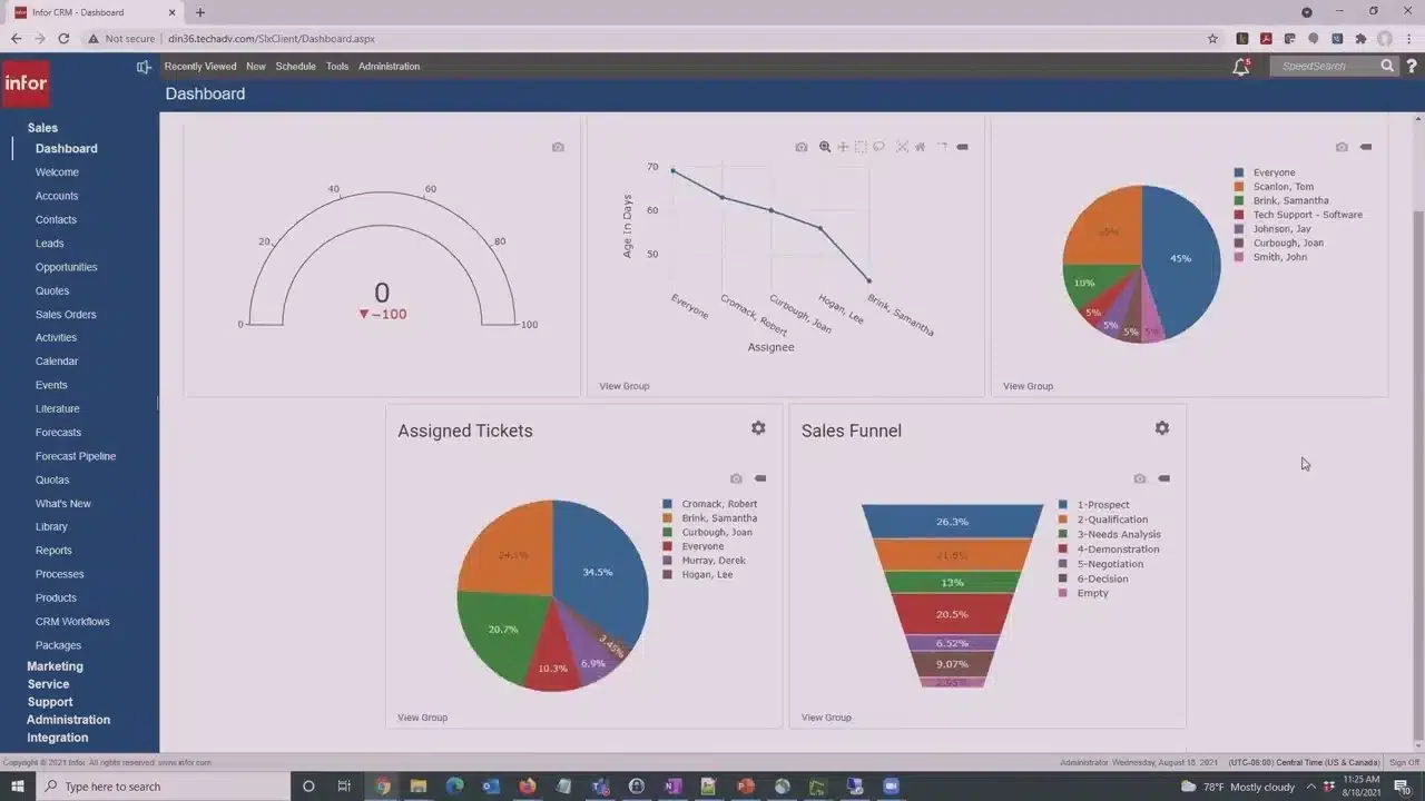 Supply Chain Management Software Infor