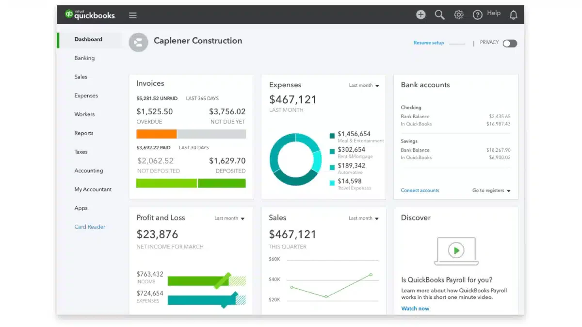 quickbooks Manufacturing engineering software